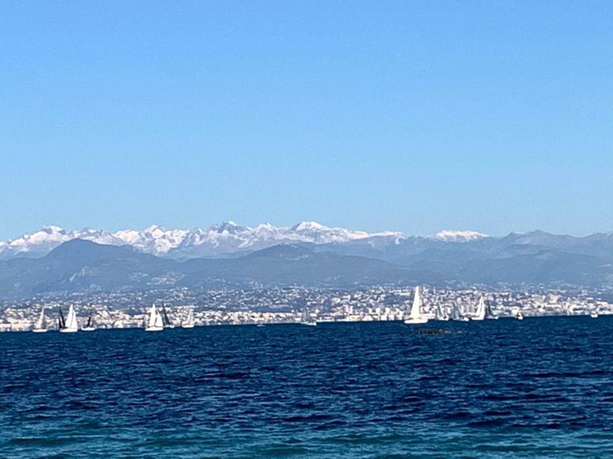 Cap D Antibes, Salis Beach , 2 Bedrooms , Free Parking Bagian luar foto